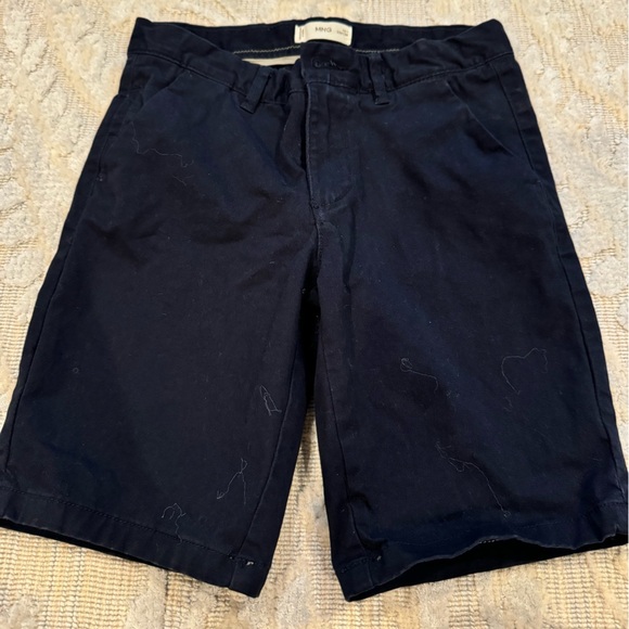 Mango Other - Mango Bermuda Navy Blue Boy / boys / kids Shorts Size 9 Cotton Perfect Condition